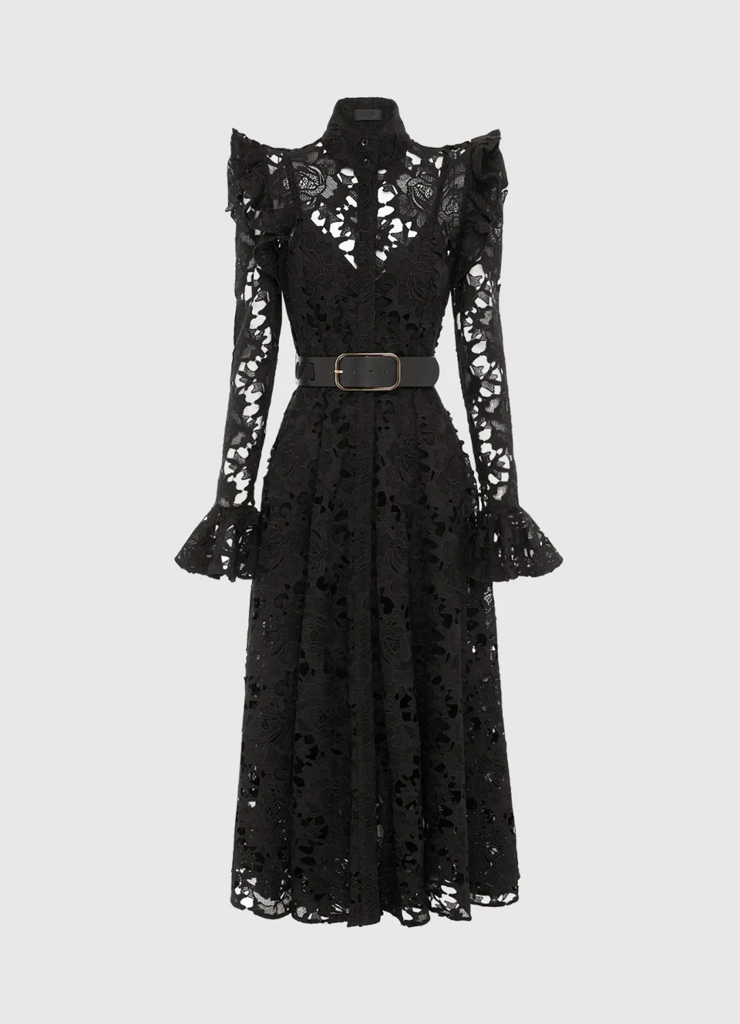 Leo Lin Aliyah Dress Black Size AU 10 for rent on The Volte - main image