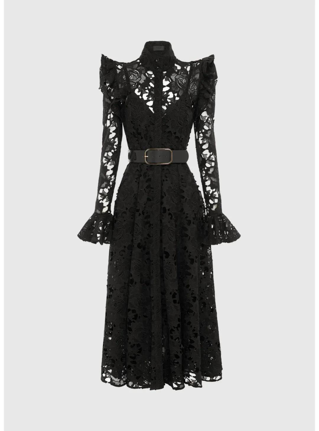 Leo Lin Aliyah Dress Black Size AU 12 for rent on The Volte - main image