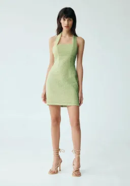 Third Form Waffle Halter Mini Green Size AU 12 for rent on The Volte - image 1