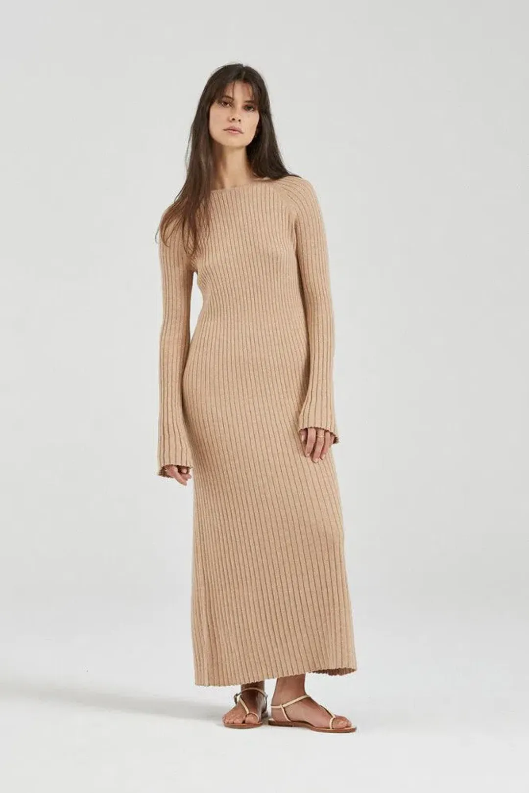 Friends With Frank The Thea Cleo Dress Caramel Size S / AU 8 for rent on The Volte - main image