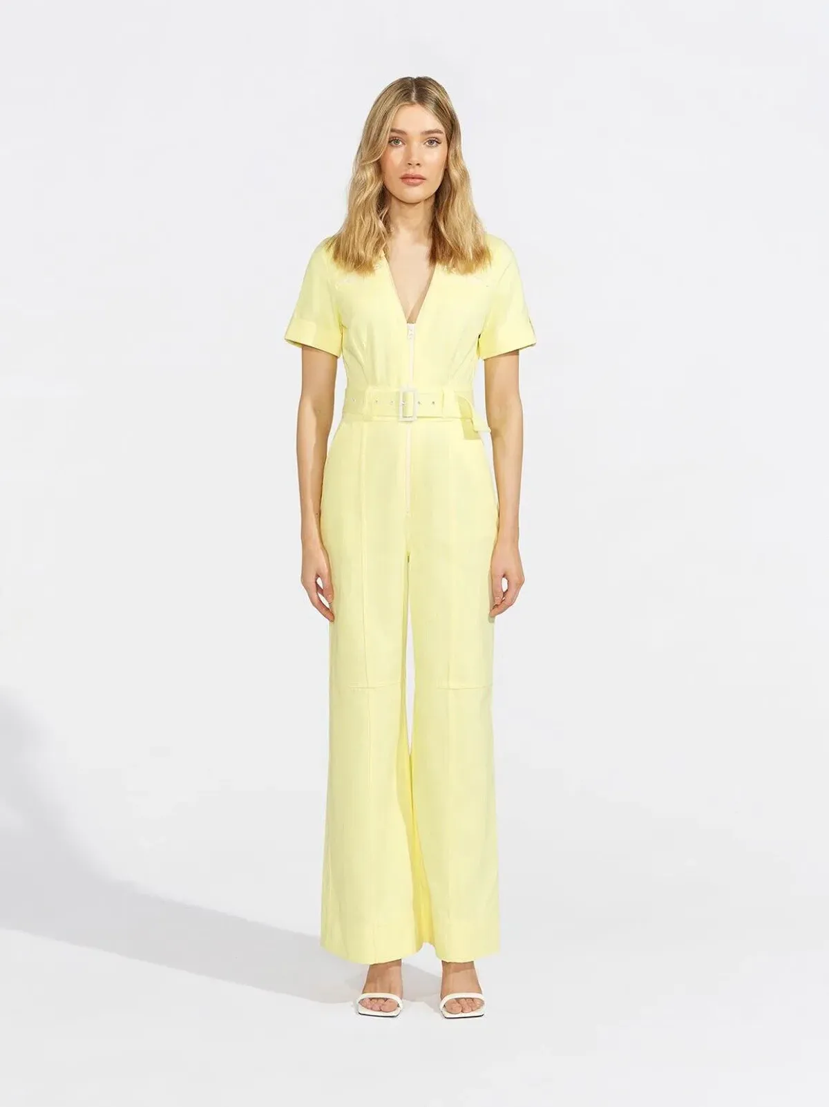 Alice McCall Daisy Dreams Jumpsuit Citrus Size 6 for rent on The Volte - main image