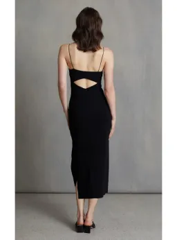Bec & Bridge Be Mine Midi Dress Black Size AU 8  for rent on The Volte - image 3