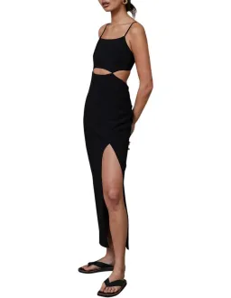 Bec & Bridge Faye Midi Dress Black Size 12  for rent on The Volte - image 2