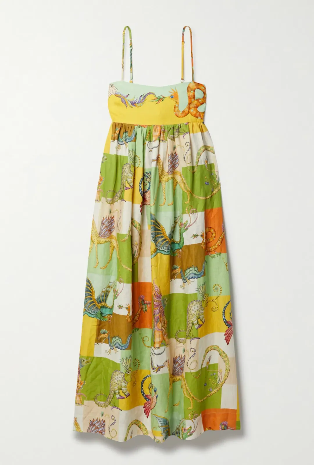 Alemais Jerome Midi Dress Multi Size 8 for rent on The Volte - main image