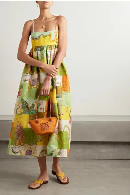 Alemais Jerome Midi Dress Multi Size 8 for rent on The Volte - image 1