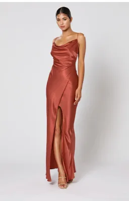 Winona Etoile Dress Copper Size 10 for rent on The Volte - image 1