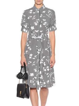 Altuzarra Kieran Dress Black/White Size 14 for rent on The Volte - image 1