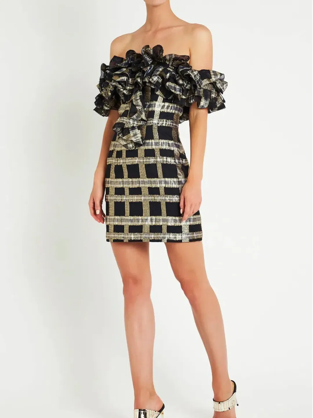 Sass & Bide Beau Monde Mini Dress Print Size 6 for rent on The Volte - main image