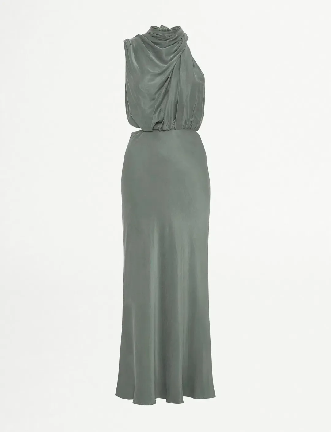 Sheike Park Ave Midi Dress Sage Size 10 for rent on The Volte - main image