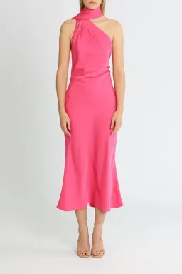 MISHA Vivica Dress Fuschia Pink Size 10 for rent on The Volte - image 1
