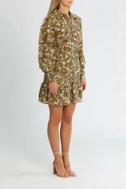 Ministry of Style Floral In Disguise Mini Dress Multi Print Size AU 14 for rent on The Volte - image 2