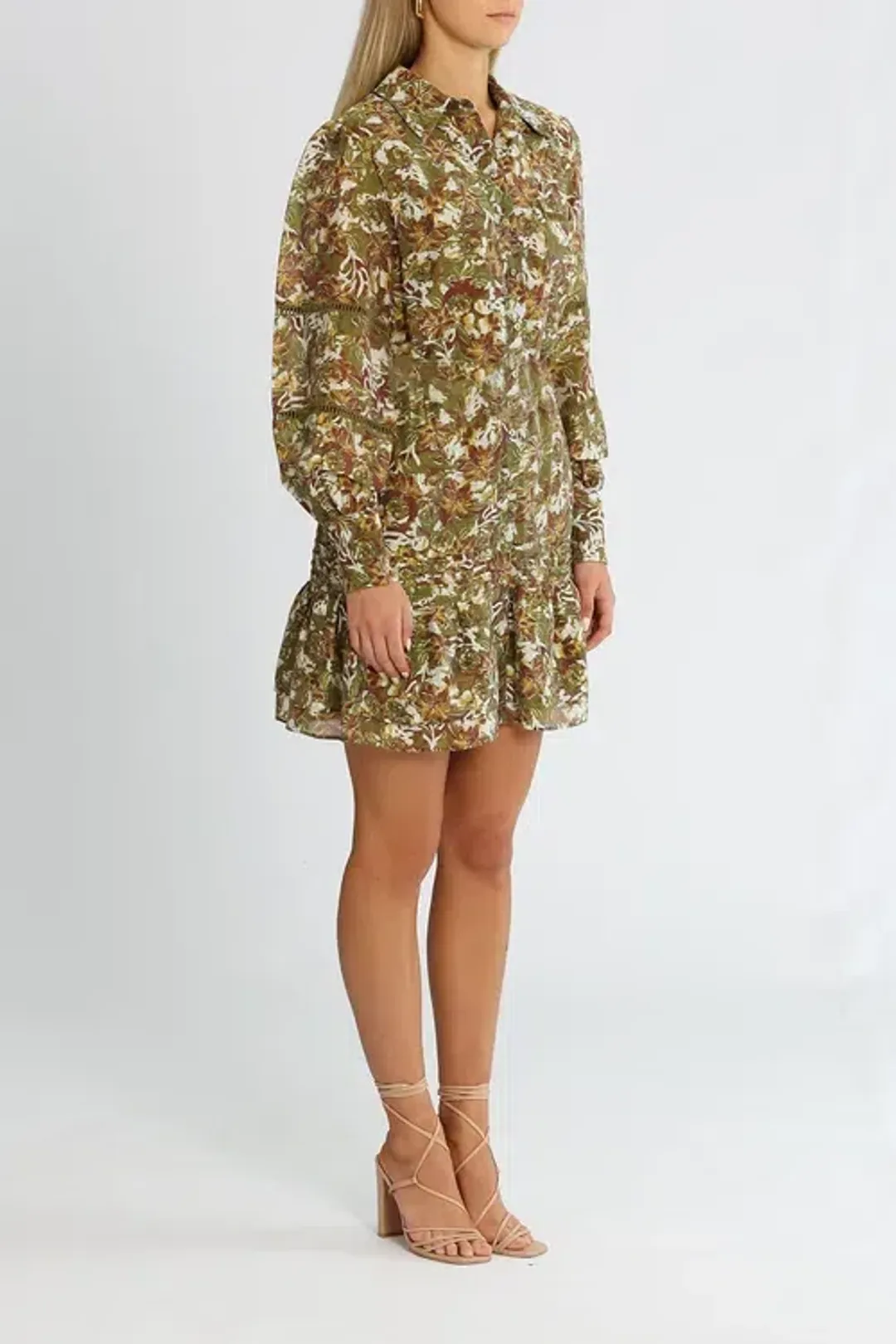 Ministry of Style Floral In Disguise Mini Dress Multi Print Size AU 16 for rent on The Volte - main image