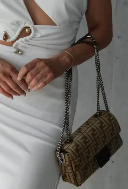 C/MEO Collective Entropy Midi Dress White Size 6 for rent on The Volte - image 2