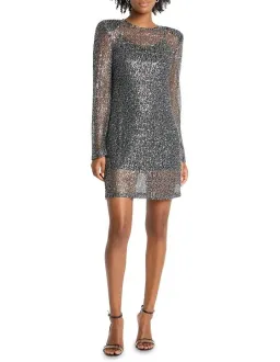 Sass & Bide Dark Nights Mini Dress Black Size M / AU 10  for rent on The Volte - image 1