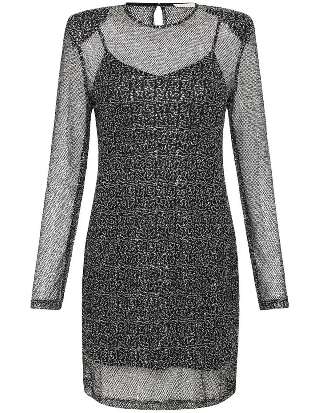 Sass & Bide Dark Nights Mini Dress Black Size M / AU 10  for rent on The Volte - main image