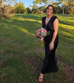 Bec & Bridge Moon Dance Maxi Dress Black Size 10 for rent on The Volte - image 4