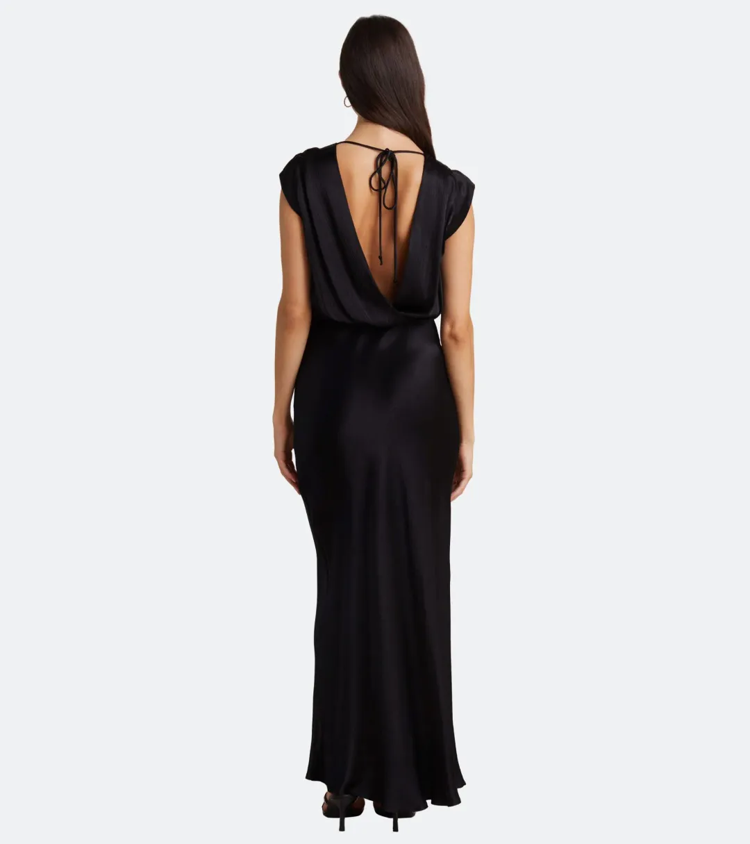 Bec & Bridge Moon Dance Maxi Dress Black Size 10 for rent on The Volte - main image