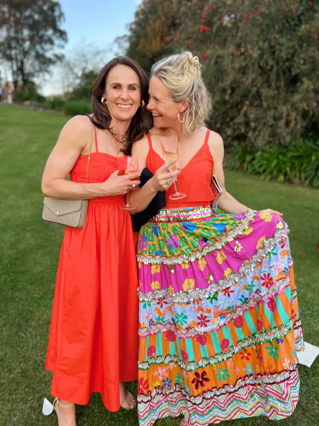 Bonita Limited Edition Sequins MAXI SKIRT Size 10 for rent on The Volte - main image