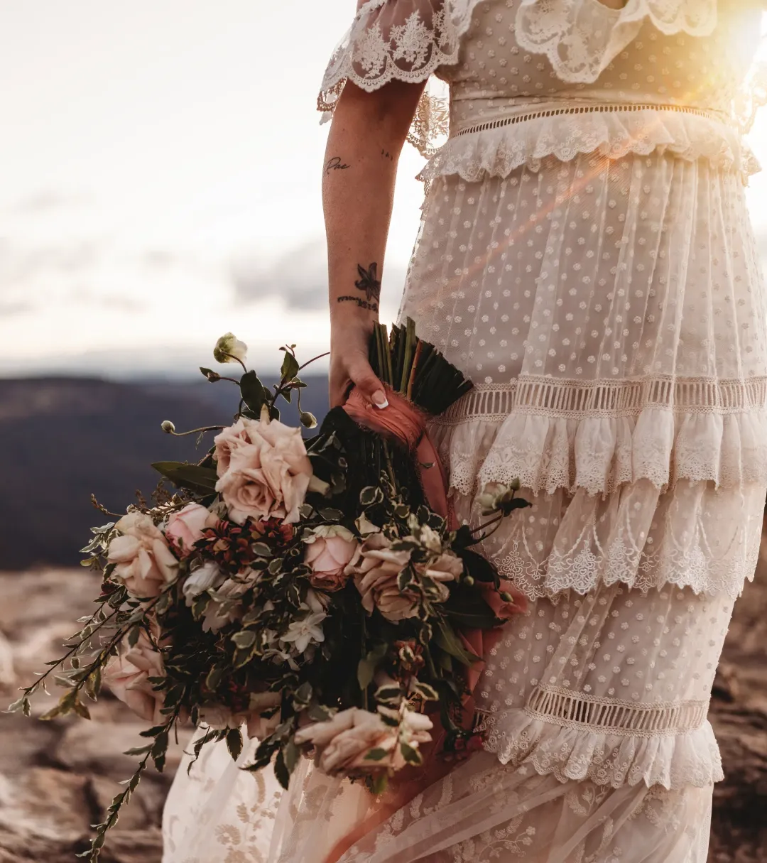 Spell Chloe Gown Cream Size Large / AU 12 for rent on The Volte - main image