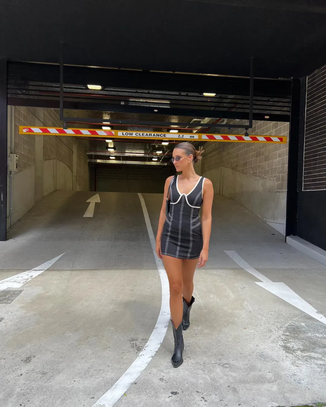 C/MEO Collective Still Here Mini Dress Black Size XS / AU 6 for rent on The Volte - main image