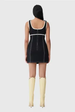 C/MEO Collective Still Here Mini Dress Black Size XS / AU 6 for rent on The Volte - image 2