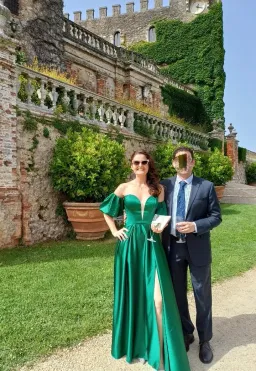 Sherri Hill 55253 Long Gown Emerald Size 10 for rent on The Volte - image 1