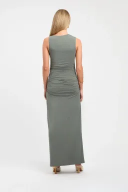 Kookai Alannah Maxi Dress Agave Green Size 6 for rent on The Volte - image 2