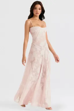 House of CB  Seren Dress Pink Size 8   for rent on The Volte - image 4