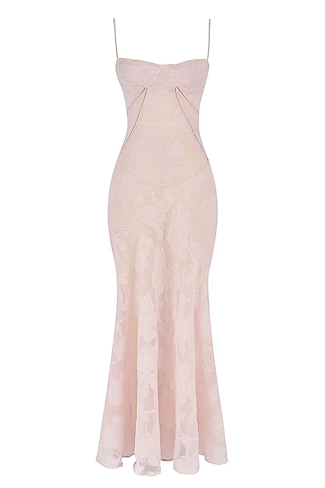 House of CB  Seren Dress Pink Size 8   for rent on The Volte - main image