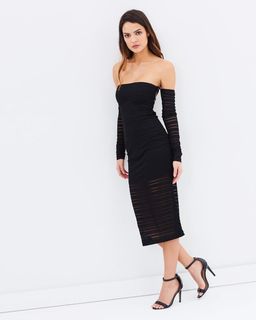 Deception Lace Up Dress for rent on The Volte - image 1