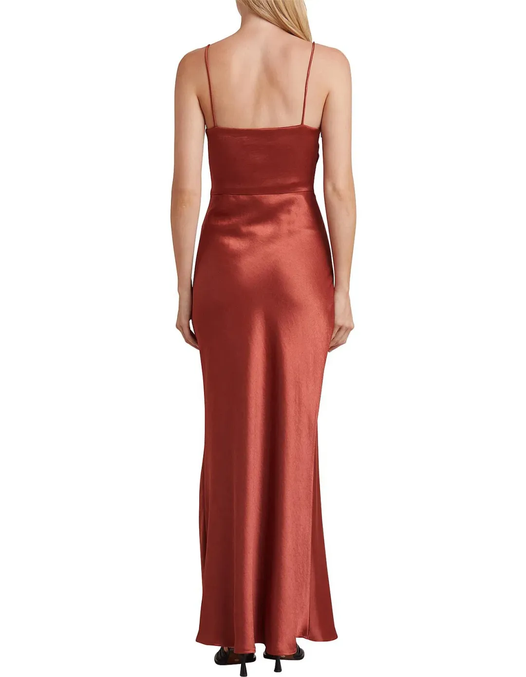 Bec & Bridge Nadia Maxi Dress Auburn Size 8  for rent on The Volte - main image