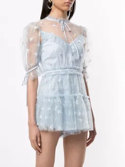 Alice McCall Moon Lover Playsuit Blue Size AU 10  for rent on The Volte - image 3