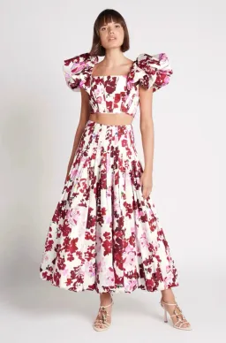 Aje Cherie Bubble Mini and Margot Bubble Skirt Multi Size AU 12 for rent on The Volte - image 1