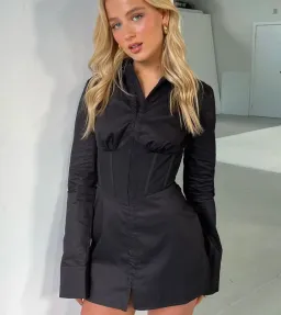 Nakedvice The Zach Dress Black Size 12 for rent on The Volte - image 1