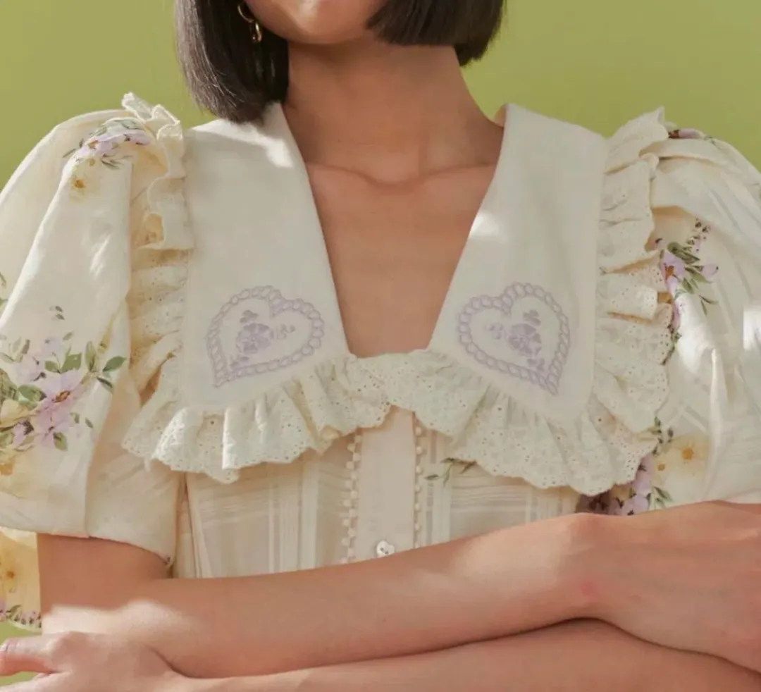 Alemais Margot Midi Dress Floral Size 12 for rent on The Volte - main image