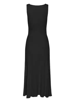 Anna Quan Dido Rib Knit Midi Dress Black Size 8 for rent on The Volte - image 13