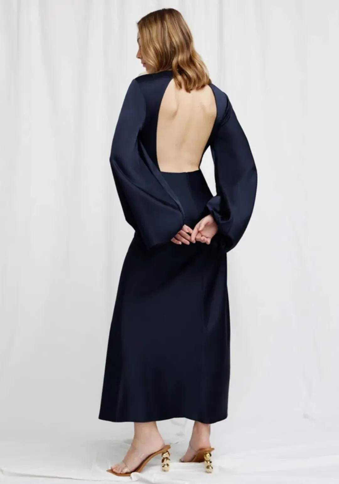 Significant Other Demi Dress Navy Size 8  for rent on The Volte - main image
