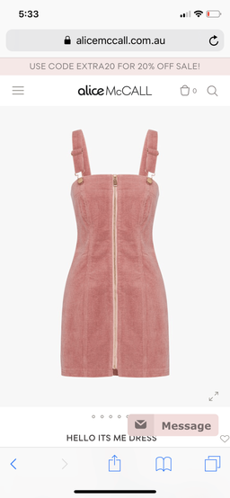 Alice McCall Hello Its Me Dress Blossom Size 6 for rent on The Volte - image 4