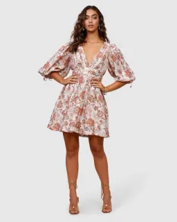 Ministry of Style Nu Boheme Mini Dress Floral Size 8 for rent on The Volte - image 3