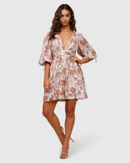 Ministry of Style Nu Boheme Mini Dress Floral Size 8 for rent on The Volte - image 1