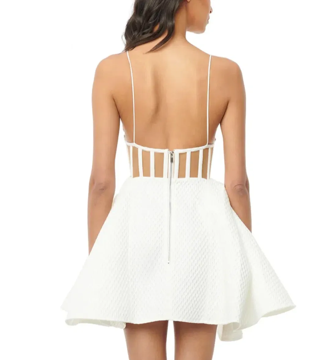 Eliya The Label Addison Dress White Size L/AU 12 for rent on The Volte - main image