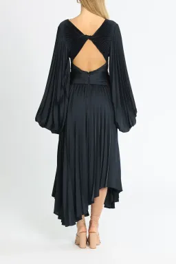 Acler Palms Dress Navy Size 10 for rent on The Volte - image 3