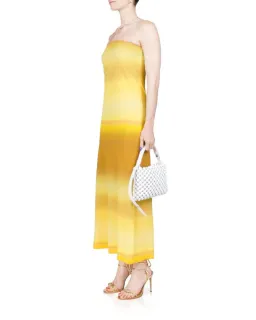 Bec & Bridge Amara Strapless Midi Dress Golden Ombre Size 8  for rent on The Volte - image 2