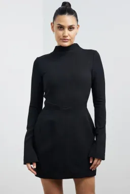 Camilla and Marc Gordon Mini Dress Black Size 10 for rent on The Volte - image 2