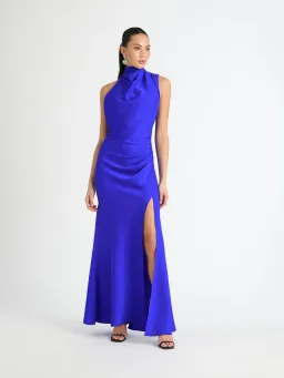 Sheike Venus Maxi Dress Blue Size 6 for rent on The Volte - image 1
