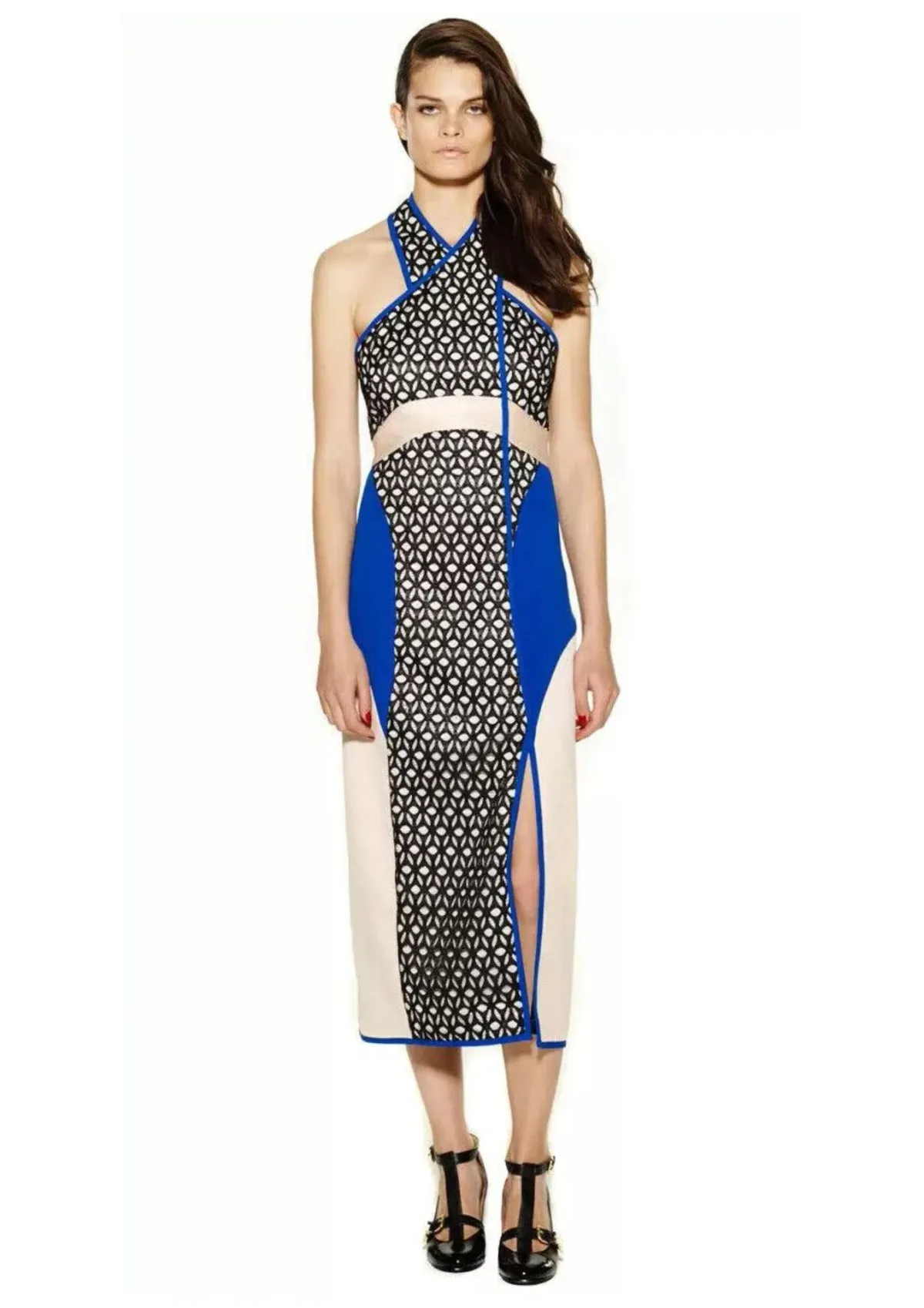 Alice McCall Knight Rider Midi Dress Multi Size 10 for rent on The Volte - main image