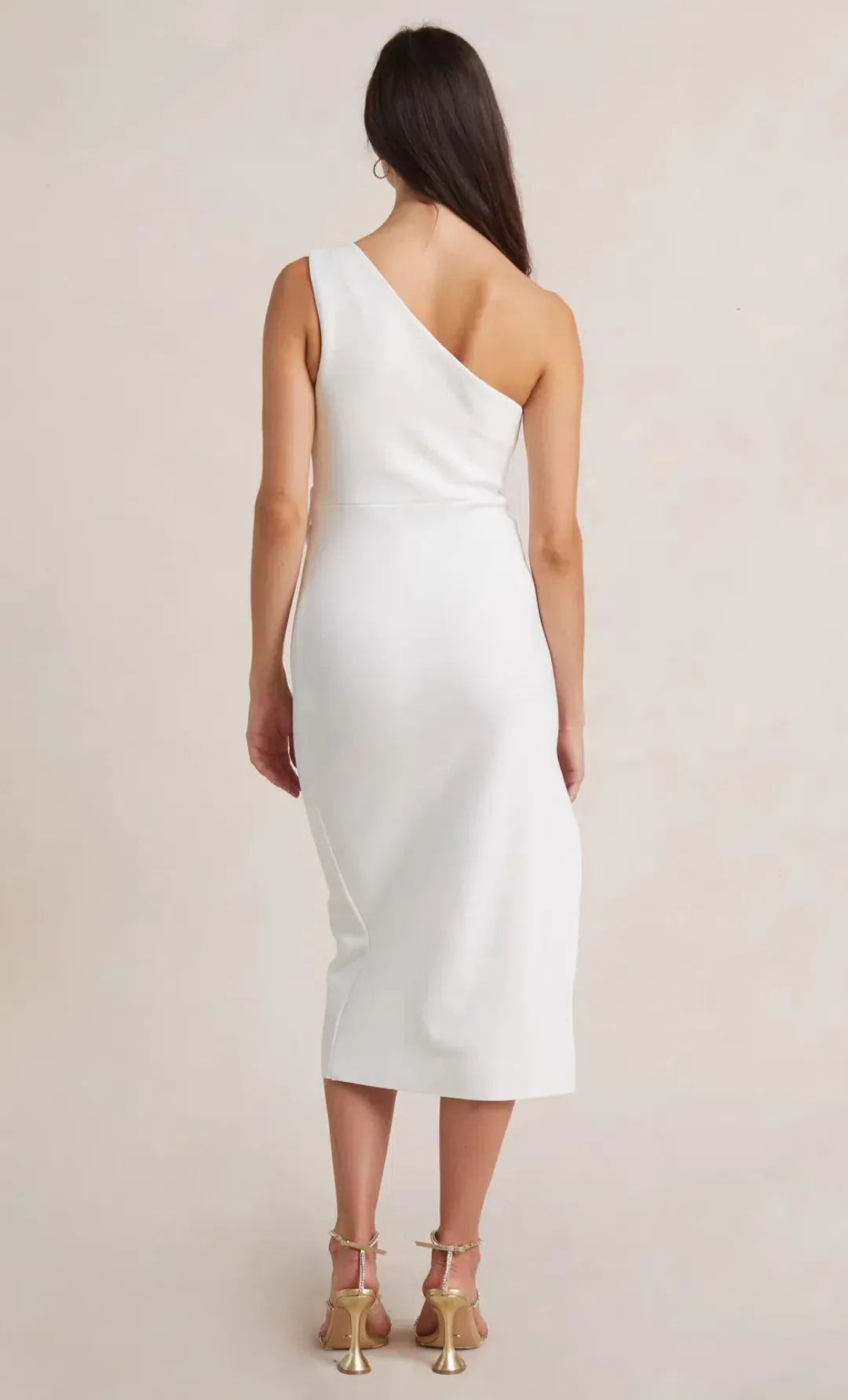 Bec & Bridge Asym Dress White Size AU 8 for rent on The Volte - main image