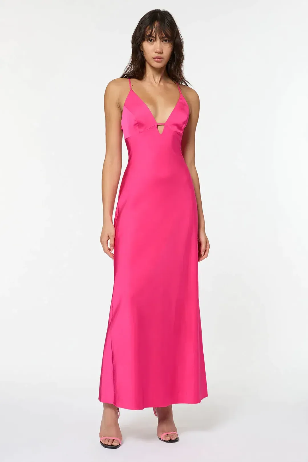 Manning Cartell Time to Shine Maxi Dress in Pink Size 8 for rent on The Volte - main image