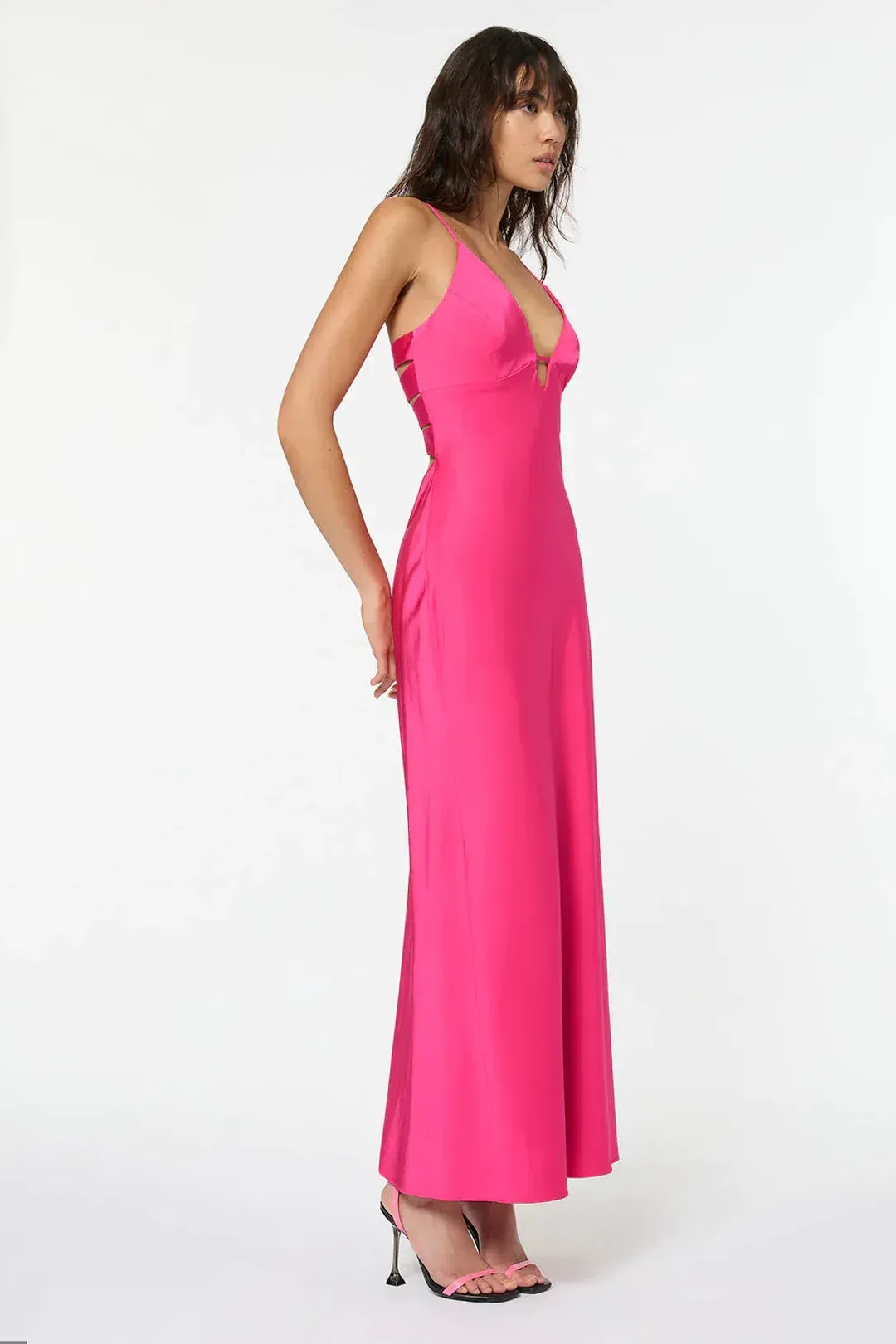 Manning Cartell Time to Shine Maxi Dress in Pink Size 8 for rent on The Volte - main image