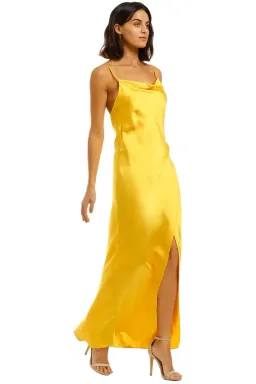 Camilla and Marc Aubrey Slip Dress Sunburst Yellow Size 8 for rent on The Volte - image 2